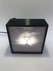 Desert Solitude Lithophane Lamp Nightlight-Peace and Tranquility a Touch Away