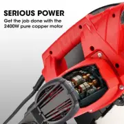 2400W 0.35m Metal Cut Off Saw with Ceramic Alloy Blade & 45o Mitre Cutting