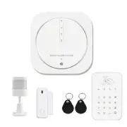 Graffiti Burglar Alarm Home Multifunction ABS Screenless Alarm Host A4Y88738