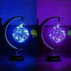 Kids Night Light Enchanted Led Moon 2024 New Lunar Lamp Bedroom Lights Lamp
