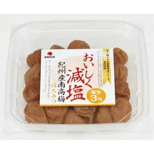 少量現貨 日本產 紀州產南高梅 減鹽 紫蘇/蜂蜜口味 250g 鹽分3％ 醃漬梅干 日本漬物 下酒菜【小福部屋】