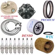 Tune Up Kit Filters Cap Wire Spark Plugs For CHEVROLET CAPRICE V8 5.0L 1971-1973