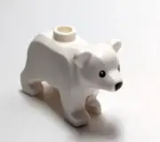 Lego - Animals - White, Small Baby Polar Bear