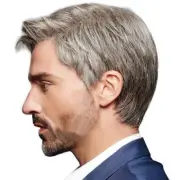 Handsome Mens Short Wig Male Synthetic Hair Cosplay Party Full Wigs