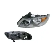 LH Headlight for Nissan Pulsar Hatchback N16 Dark Grey 08/2002-01/2005