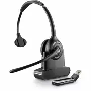 Plantronics Savi W410 Monaural Wireless Computer Headset 84007-04 New Carry Case
