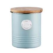 Typhoon Metal Canister 1 Litre - Blue Coffee