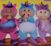 Cabbage Patch Kids Collectible Helpers 3 Pack Fantasy Friends Unicorn NIB