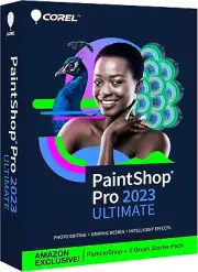 Creative Suite Pro: PaintShop Pro 2023 with MultiCam Capture & FREE ParticleShop