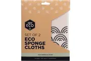 Eco Sponge Cloths Salty Sunrise, Set of 2