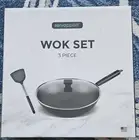 Servappetit Wok Set With Lid And Spatula. Brand new in box.