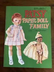 EFFANBEE’S Patsy Paper Doll Family Book Peggy Jo Rosamond NEW Unused Paper Dolls