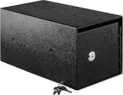 Mountable Cash Drop Box with Tamper-Proof Slot. Great as a Key Depository Or Deposit Safe for Hotels Apartments Or Retail. Highly Secure Thick Steel and Key Lock! Pre-Drilled for Easy Wall Mounting!