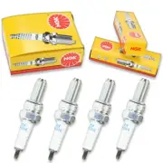 4pcs 02-03 Cannondale Blaze 440 NGK Standard Spark Plugs 440cc 26ci Kit Set dy