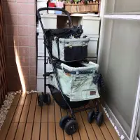 在飛比找蝦皮購物優惠-日本mother cart 高級雙層寵物推車 上下層可分離可