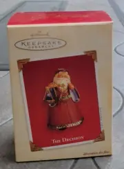 NIB "The Decision" HALLMARK Keepsake Ornament Dated 2003 Santa