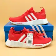 Adidas NMD_R1 Men's Running Shoes Vivid Red/White/Gum Size 11 GY6056