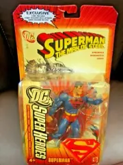 2006 - MATTEL DC SUPER HEROES - SUPERMAN - MULTI-POSEABLE FIGURE- UNOPENED 8