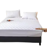 Waterproof Bed Cap Set with Fitted Sheet and Pillowcases