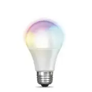 60-Watt Equivalent A19 Smart WIFI Color Selectable LED Light Bulb 3-Pack