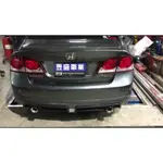 昱盛車業 HONDA CIVIC 8代 9代 FIT K12 電子閥門 尾飾管 手工排氣管 手作壓力白鐵桶身 渦輪