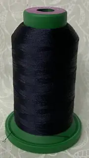 ISACORD 40, Machine Embroidery / Sewing Thread 1000m Colour 3574 DARKEST BLUE