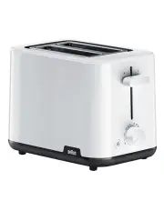 [Braun] 2 Slice Toaster in White