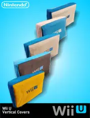Nintendo Wii U (Vertical) console duck cloth canvas dust cover