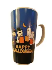 Peanuts Charlie Brown Happy Halloween Ceramic Coffee Tea Cup Mug NEVER USED