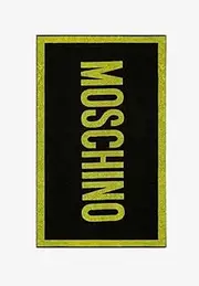 MOSCHINO A43039403 Men's Cotton Beach Towel, Yellow, Einheitsgröße
