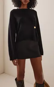 [Loulou de Saison] Bill Draped Cashmere Sweater