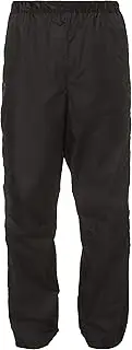 [VAUDE] Fluid Full-Zip Pants Men’s Rain Pants - Breathable Waterproof Windproof Rain Pants for Cycling