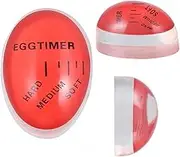 Colour Changing Egg Timer - for Soft, Medium and Hard Boiled Eggs, Reusable Kitchen Tool, Boiled Egg Timer, Easy to Read and Use Cooking Timer