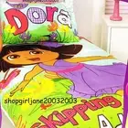 Dora the Explorer Skipping into Adventure - Double/US Full Bed Quilt Doona Cover