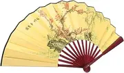 ABOOFAN Vintage Handheld Fans 10 Chinese Folding Fan Hand Fan Bulk for Party Favors and Decorations