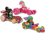 WRECK-IT RALPH SUGAR RUSH RACER & KART COMPLETE SET