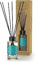 THE SOMERSET TOILETRY COMPANY LIMITED Naturally European Freesia and Pear Aroma Diffuser, Plastic and Glass, Turquoise