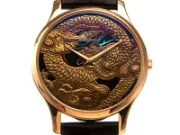 在飛比找Yahoo!奇摩拍賣優惠-Chopard 蕭邦 LUC XP 蒔繪18K玫瑰金腕錶