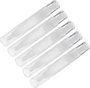 MERRYHAPY 5pcs Bottled Lip Gloss Bottles Refillable Lip Gloss Tubes Sub Bottles for Lip Gloss Clear Lip Gloss Clear Nail Polish Lip Tint Wand Toothpaste Refillable Bottles Empty Bottles Pp