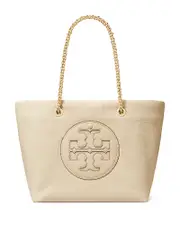 Tory Burch Ella Crinkle Patent Chain Tote