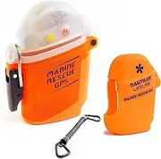 Nautilus Lifeline Marine Rescue Waterproof GPS with AIS/DSC Technology and 1 Antenna Winder for Accurate Positioning and Distress Alert Message Bundled with Silicone Pouch and Lanyard with Two D-Rings