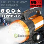Lamparas de Mano USB Recargable Linterna Con Foco LED Alta Potencia 30000 Lumens