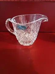 Vintage Crystal Creamer, Villemont By Cristal d'Arque Durand