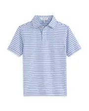 Peter Millar Boys' Avent Youth Performance Jersey Polo - Little Kid, Big Kid