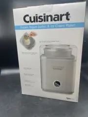 CUISINART Ice Cream Maker, Ice Cream and Frozen Yogurt Machine, 2-Qt. ICE-30BCP1
