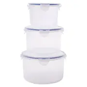 LOCKNLOCK Classic Round Storage Container 3pc Set