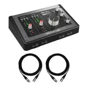 Solid State Logic SSL 2+ MKII Interface Bundle with Mogami XLR Cables SSL2+ MK2