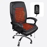 OLYDON Heated Seat Cushion with Pressure Sensitive Switch and Overheat Protection Thermostat with Power Supply for Office Chairs, Home etc