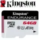 【Kingston 金士頓】64GB microSDXC TF UHS-I U1 C10 記憶卡(SDCE/64GB 平輸)