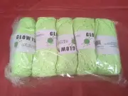 Glow In The Dark Acrylic Wool Cashmere Blankets Crochet Knit Yarn 54.7 Yards